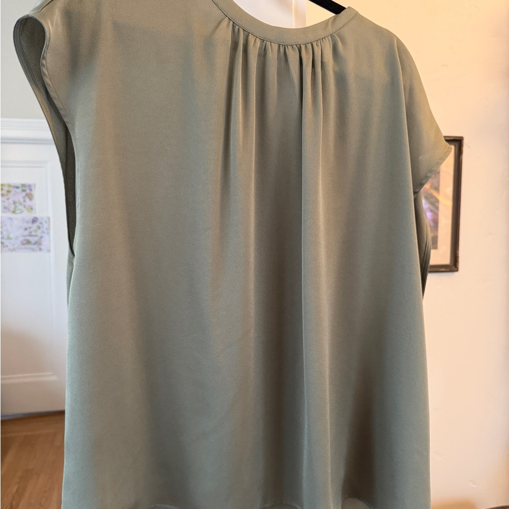 Vince Camuto Sage Green Blouse